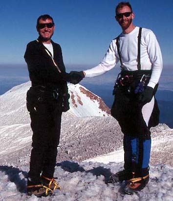 John & Mack on the summit