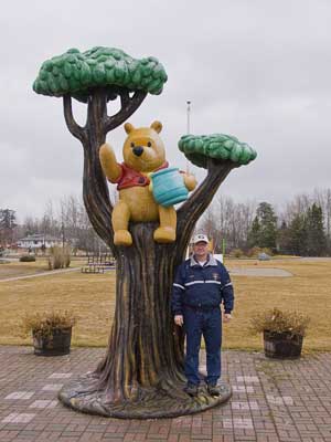 Howard and Winnie the Pooh