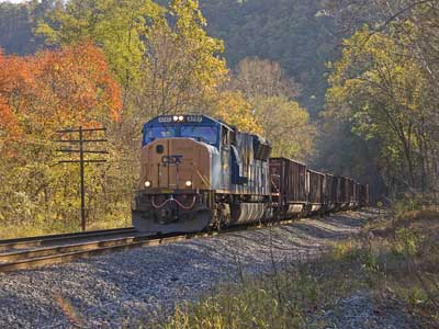 Hopper train & Autumn colors